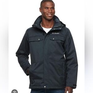 Columbia Men's Thermal Coil Hooded Ski Jacket hiking camping outdoor